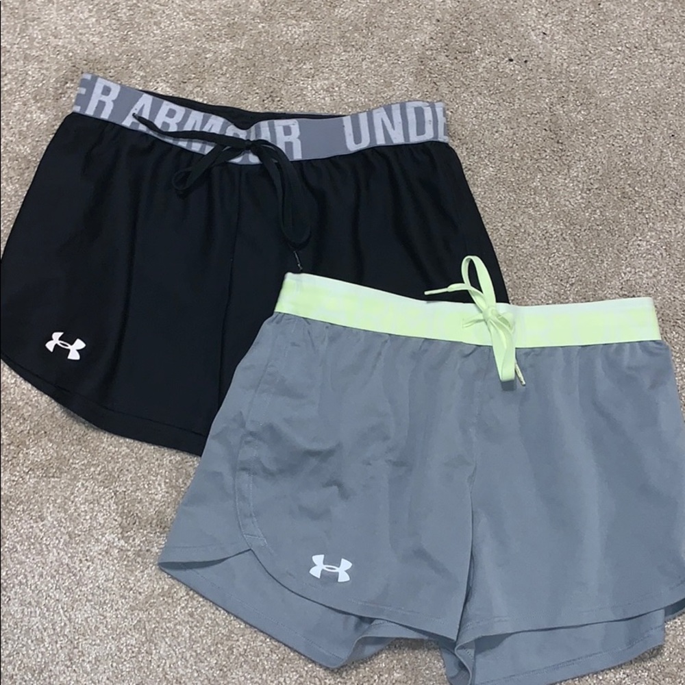 Lot of under armor shorts
